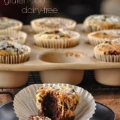 Black Bottom Cupcakes, GF